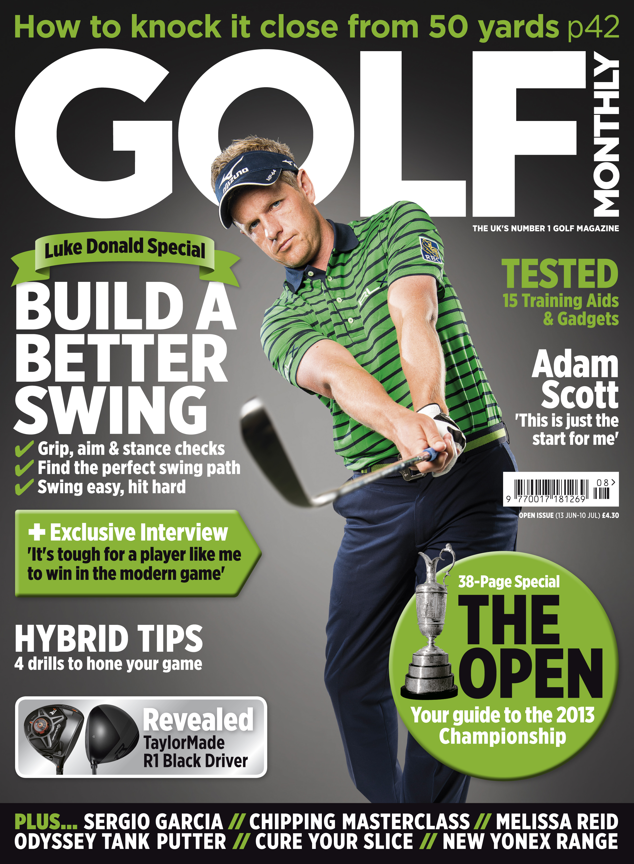 Golf Monthly Open 2013 cover